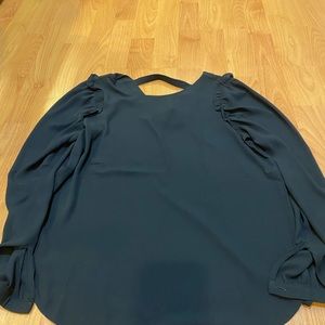 Loft NWT xxsp black blouse